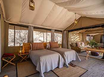 Basecamp Samburu: Familienzelt Twinbeds Basecamp Samburu: Familienzelt Twinbeds
