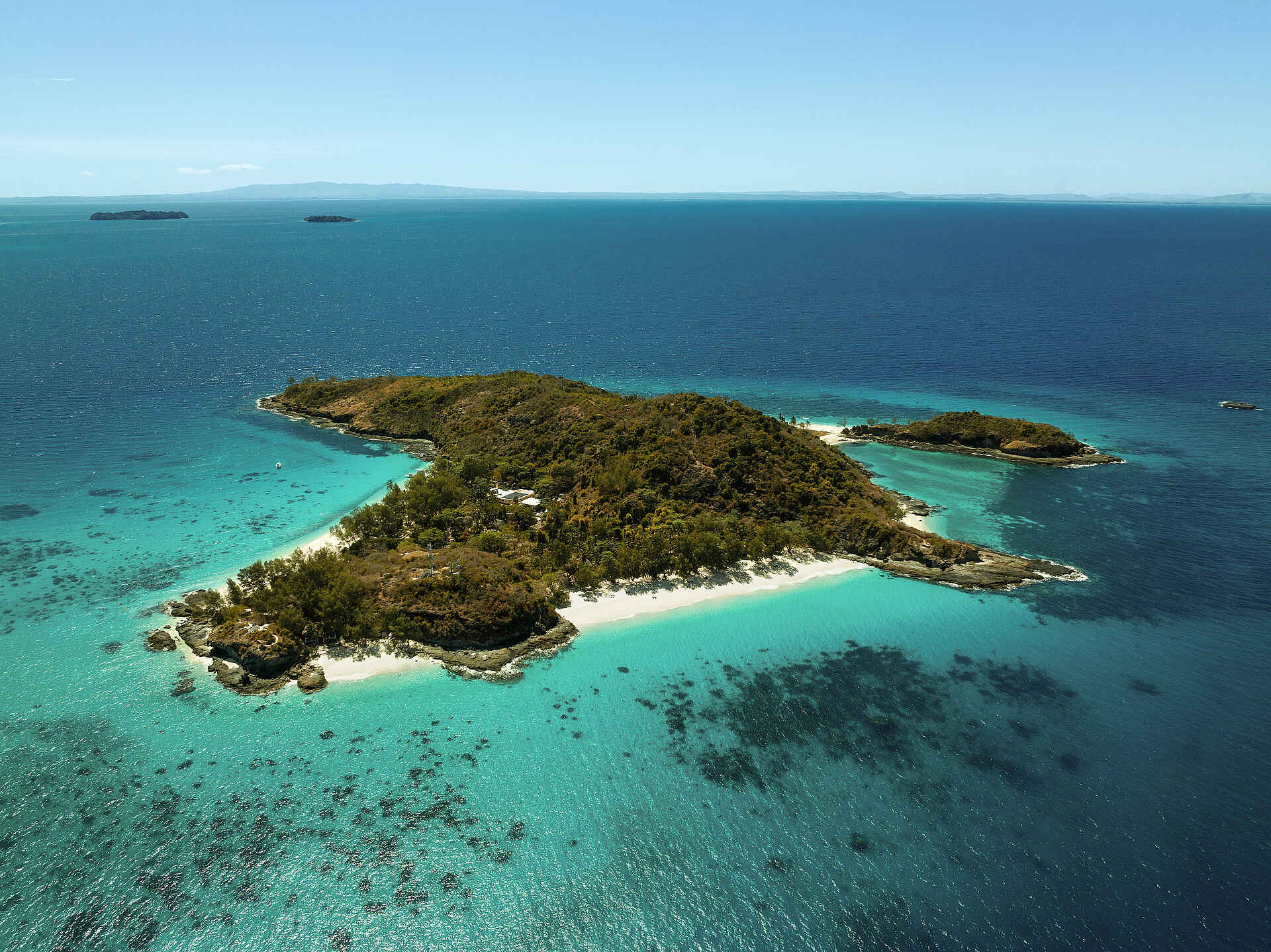 Constance Tsarabanjina: Ansicht von oben