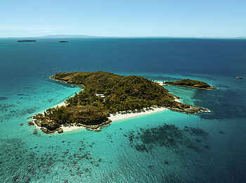 Constance Tsarabanjina: Ansicht von oben Constance Tsarabanjina: Ansicht von oben