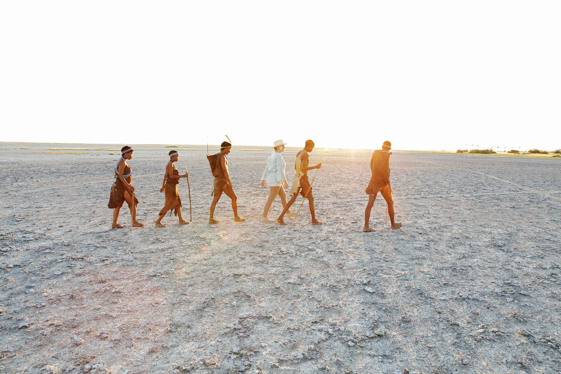 Jack´s Private Camp: Zu Fuß unterwegs