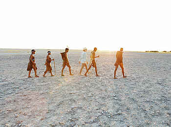 Jack´s Private Camp: Zu Fuß unterwegs