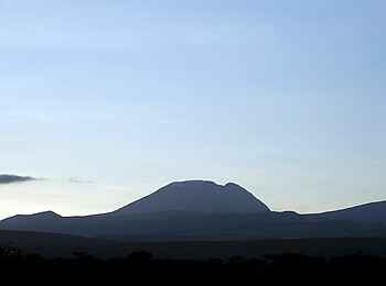 Kambi ya Tembo Camp: Blick zum Kilimanjaro