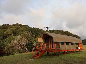 Loango Savannah Camp: Gästezelt