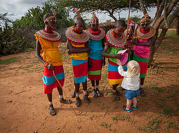 Loisaba Tented Camp: Kennenlernen der Samburu Loisaba Tented Camp: Kennenlernen der Samburu