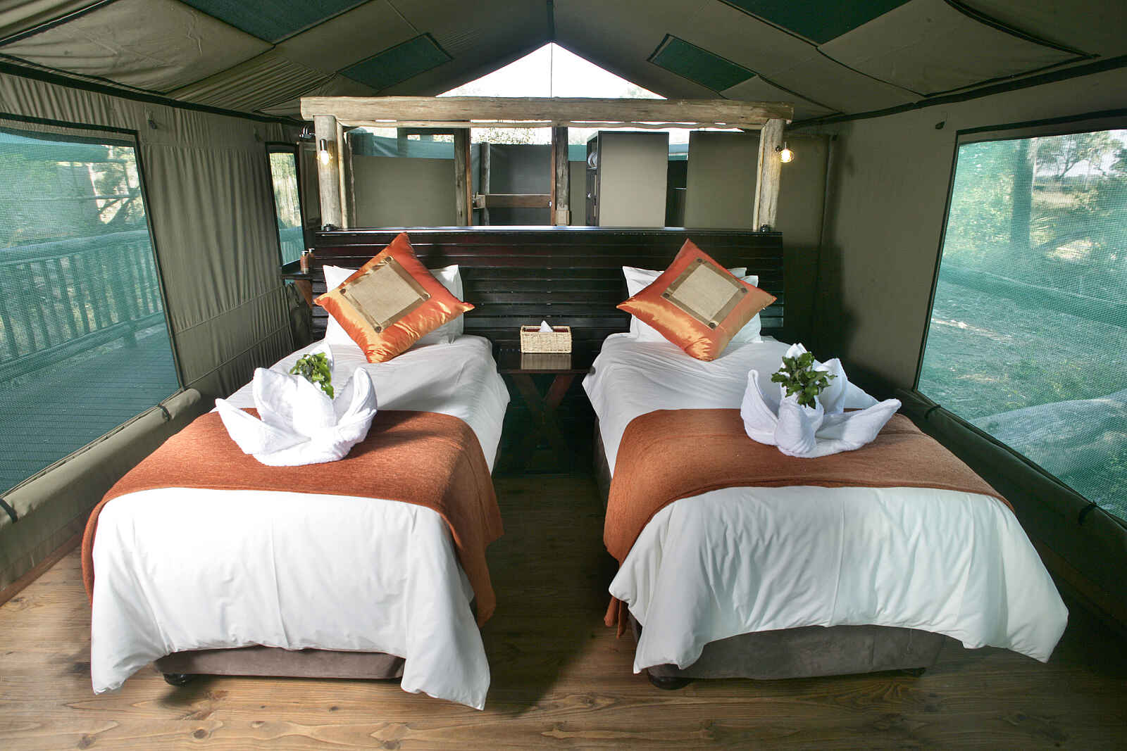 Moremi Crossing: Gästezelt Moremi Crossing: Gästezelt