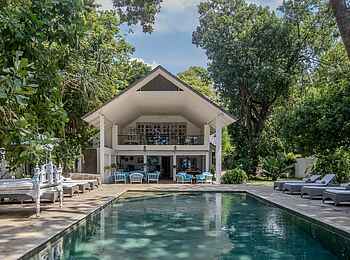 Nomad Beach Resort: Blick auf eine private Villa Nomad Beach Resort: Blick auf eine private Villa