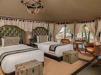 Ole Serai Luxury Camp - Kogatende: Zweibettzelt Ole Serai Luxury Camp - Kogatende: Zweibettzelt