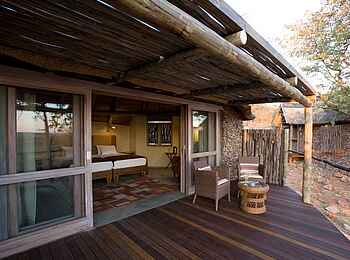 Ongava Lodge: Private Veranda Ongava Lodge: Private Veranda