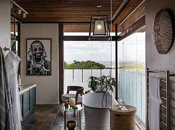 Singita Sasakwa: Badezimmer der Hillside Suite