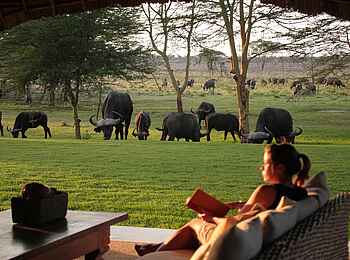Sirikoi: Aussichtsdeck des Sirikoi House