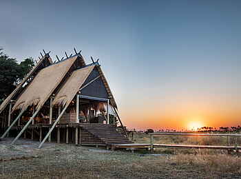 Selinda Camp: Eingang