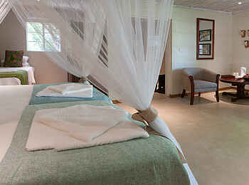 Bayete Guest Lodge: Blick in die Gästeunterkunft