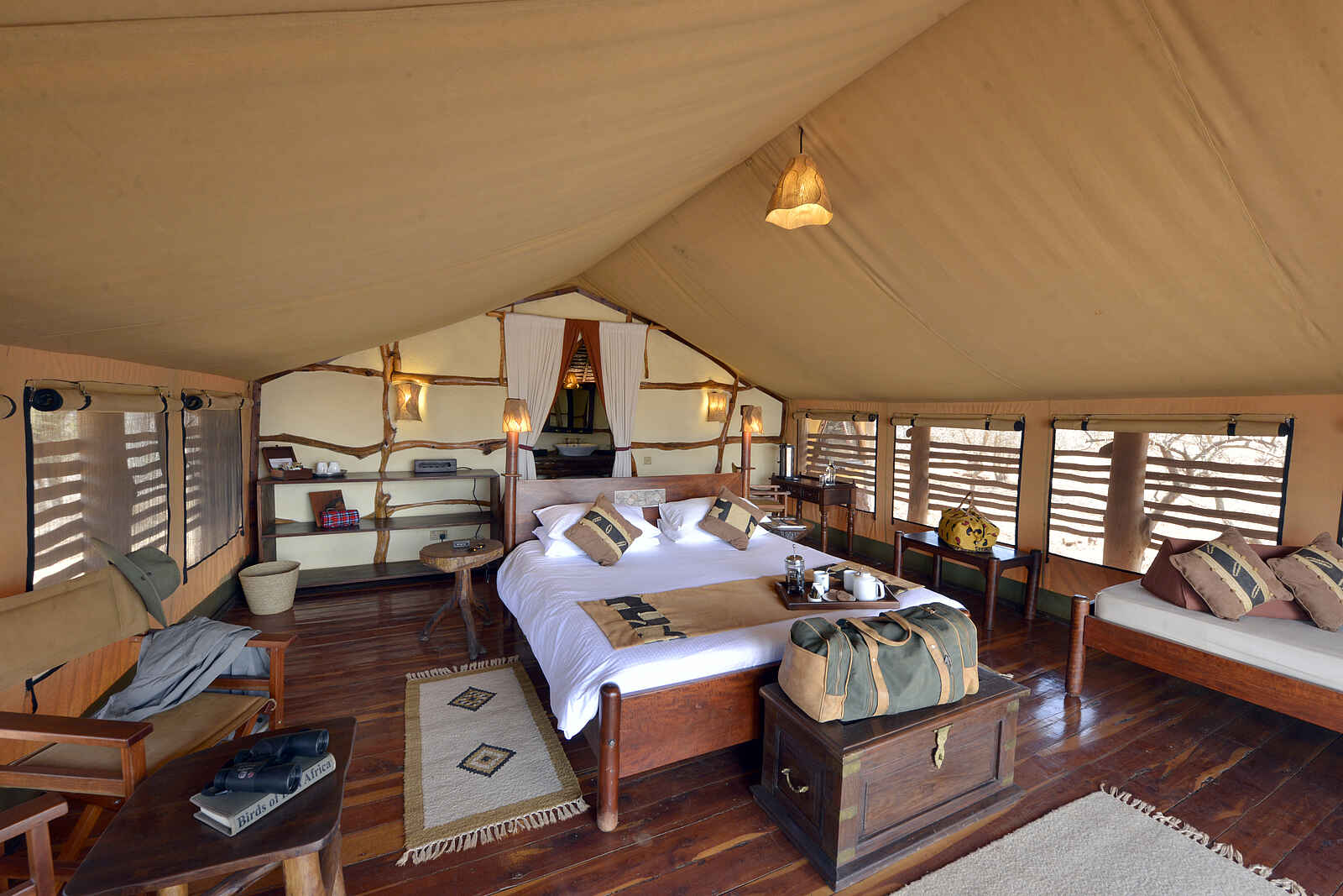 Elerai Camp: Ein Deluxe Zelt Elerai Camp: Ein Deluxe Zelt