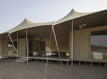 Hoanib Skeleton Coast Camp: Blick ins Zelt Hoanib Skeleton Coast Camp: Blick ins Zelt
