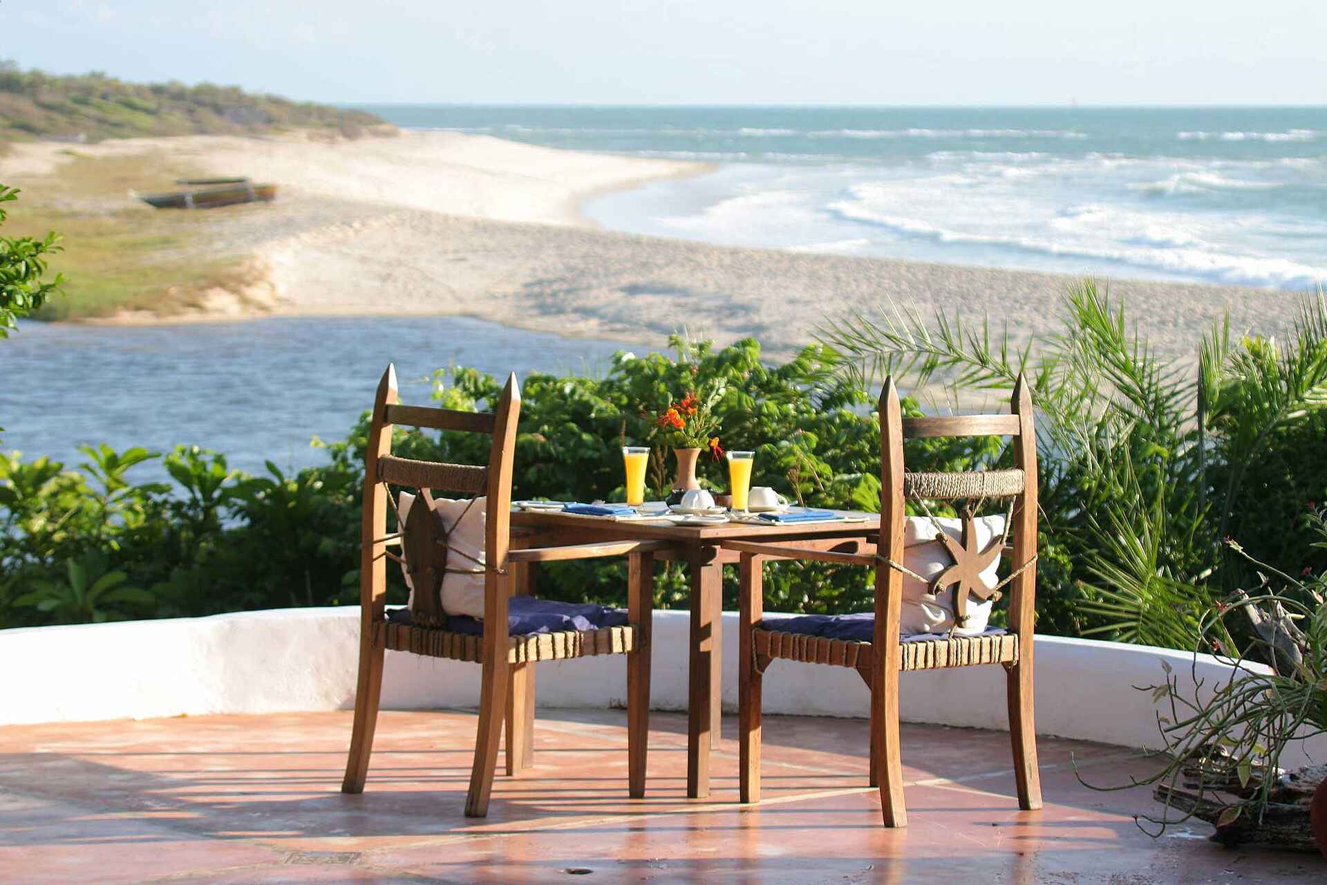 Ras Kutani: Frühstück