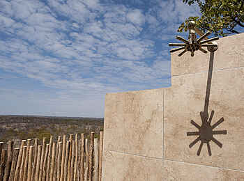 The Elephant Camp: Outdoor-Dusche