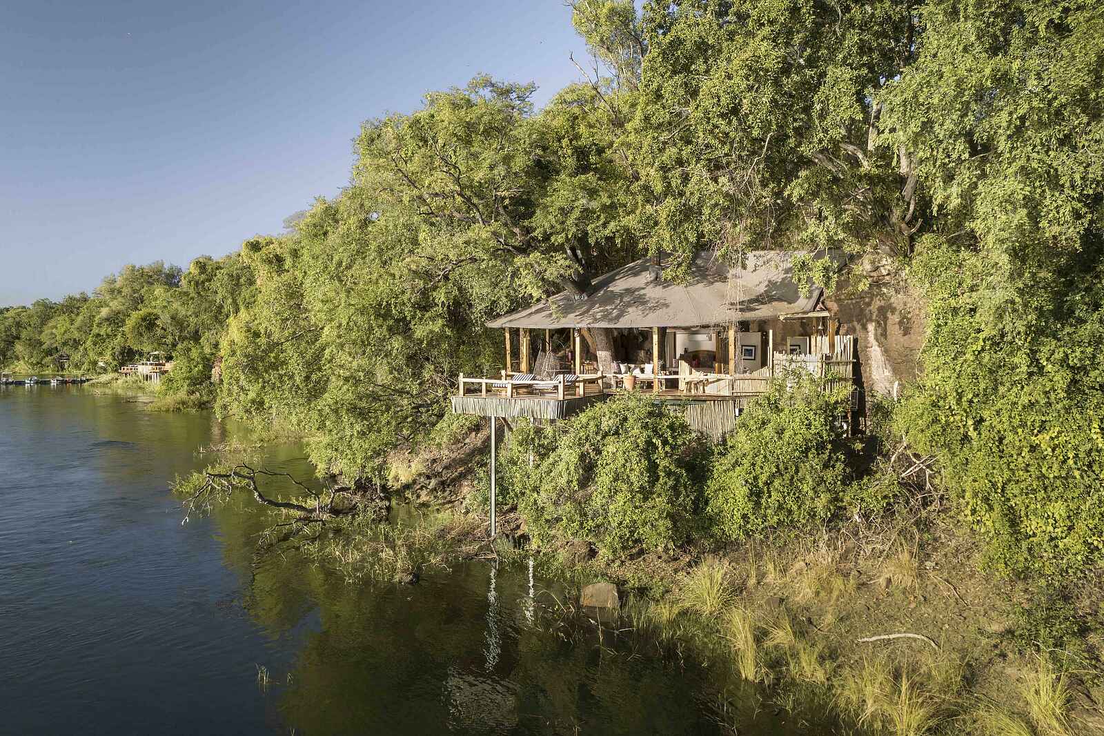 Tongabezi Lodge: Das Treehouse Tongabezi Lodge: Das Treehouse