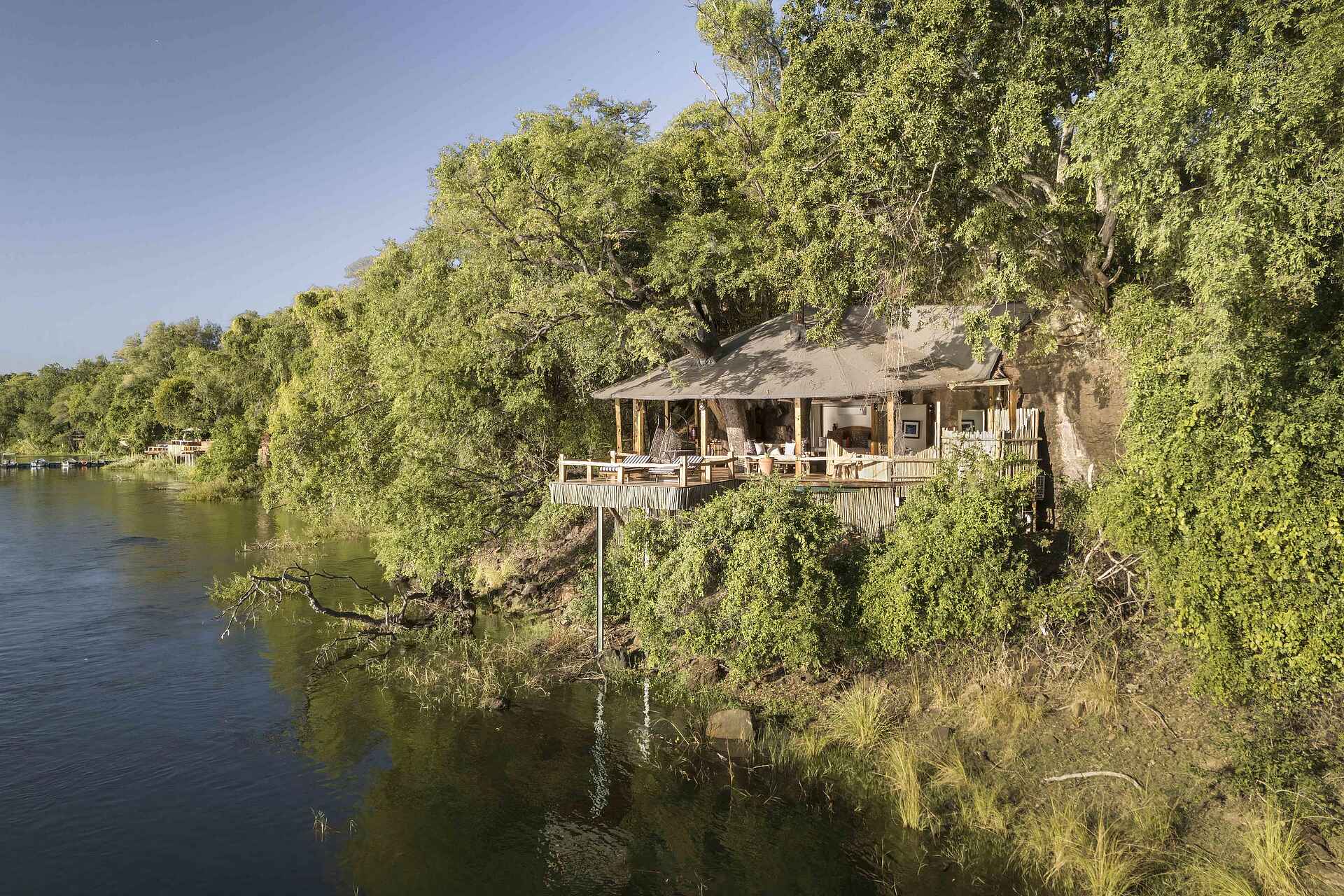 Tongabezi Lodge: Das Treehouse