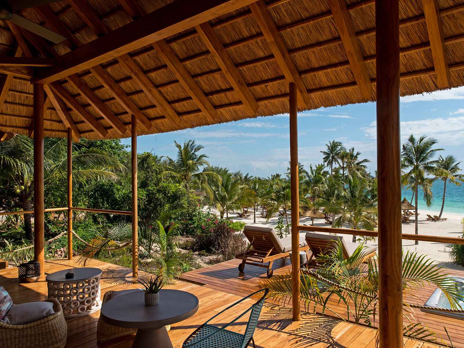 Zuri Zanzibar: Veranda der Ocean Front Suite Zuri Zanzibar: Veranda der Ocean Front Suite
