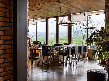 Singita Kwitonda Lodge: Speisesaal Singita Kwitonda Lodge: Speisesaal