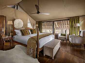 Laba Jongomero Camp: Doppelzimmer der Bush Manor