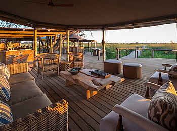 Little Vumbura: Der Zentralbereich Little Vumbura: Der Zentralbereich