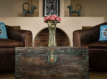 Machweo Wellness Retreat: Impression aus dem Loungebereich