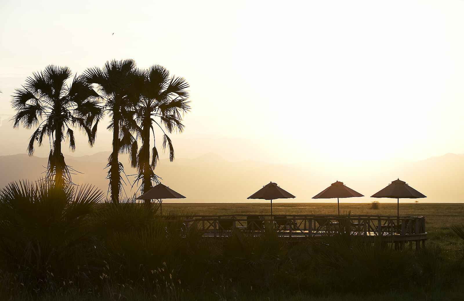 Maramboi Tented Camp: Blick zum Sonnenuntergang Maramboi Tented Camp: Blick zum Sonnenuntergang