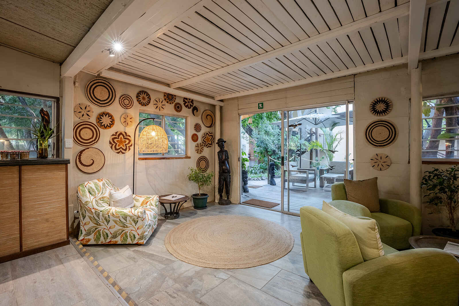 Maun Waterfront Guesthouse: Die Lounge Maun Waterfront Guesthouse: Die Lounge