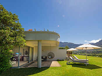Mont Rochelle Hotel and Vineyard: Außenansicht Cabernet Room