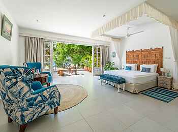 Nomad Beach Resort: Schlafzimmer des Fishermen House Nomad Beach Resort: Schlafzimmer des Fishermen House