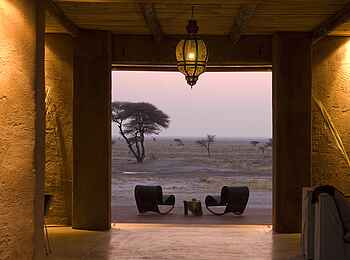 Onguma The Fort: Blick nach draußen