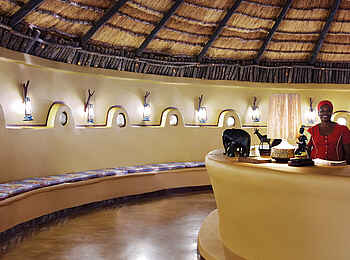 Planet Baobab: An der Rezeption Planet Baobab: An der Rezeption