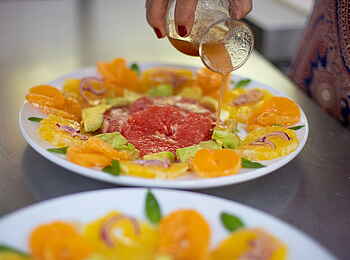 Bahia Mar Boutique Hotel: Frische Orangen Bahia Mar Boutique Hotel: Frische Orangen