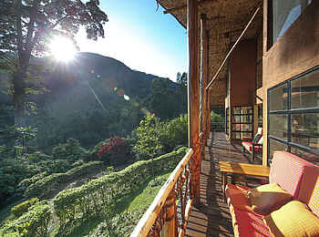 Mahogany Springs Safari Lodge: Morgensonne