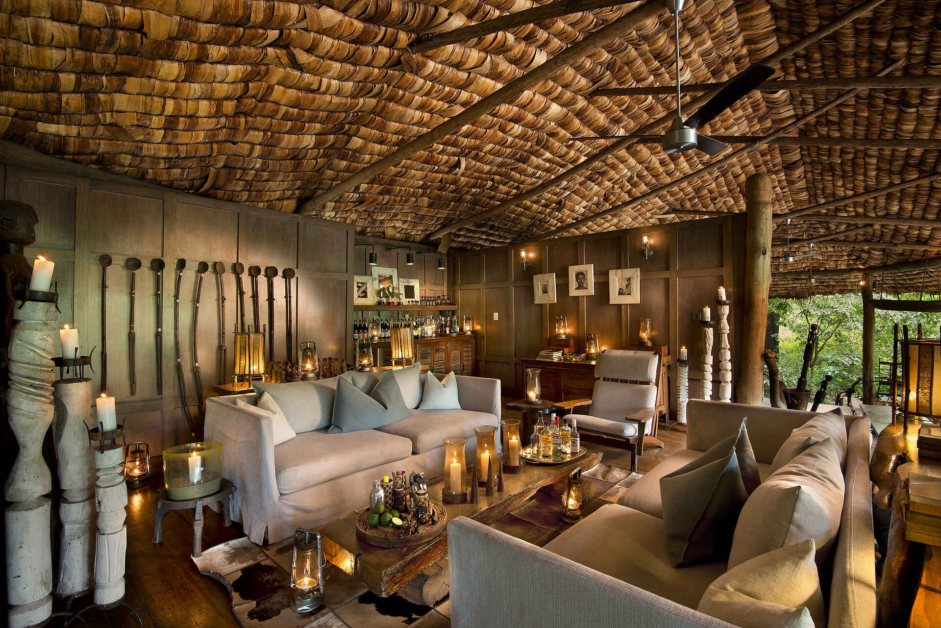 andBeyond Lake Manyara Tree Lodge: Lounge