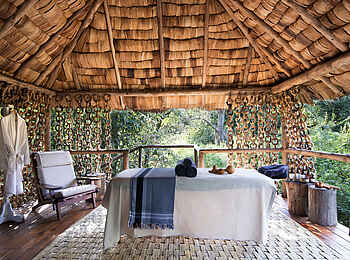 andBeyond Lake Manyara Tree Lodge: Massage im Spa 