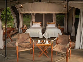 Basecamp Wilderness: Gästeterrasse Basecamp Wilderness: Gästeterrasse