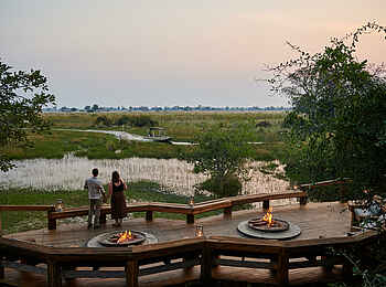 Camp Okavango: Ausblick Camp Okavango: Ausblick