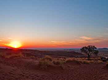 Desert Whisper Villa: Sonnenuntergang