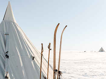 Dixie's Camp: Zelt Ansicht
