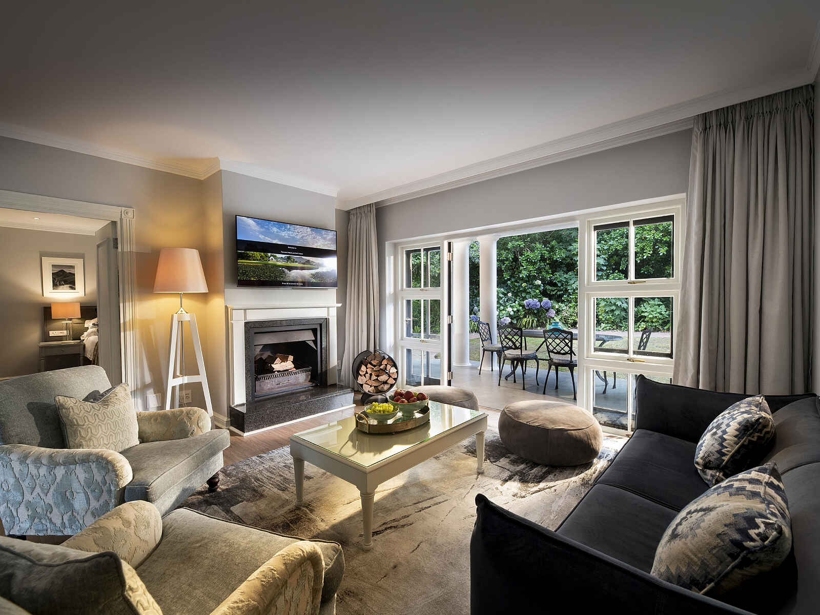 Fancourt: eines der Suite-Schlafzimmer Fancourt: eines der Suite-Schlafzimmer