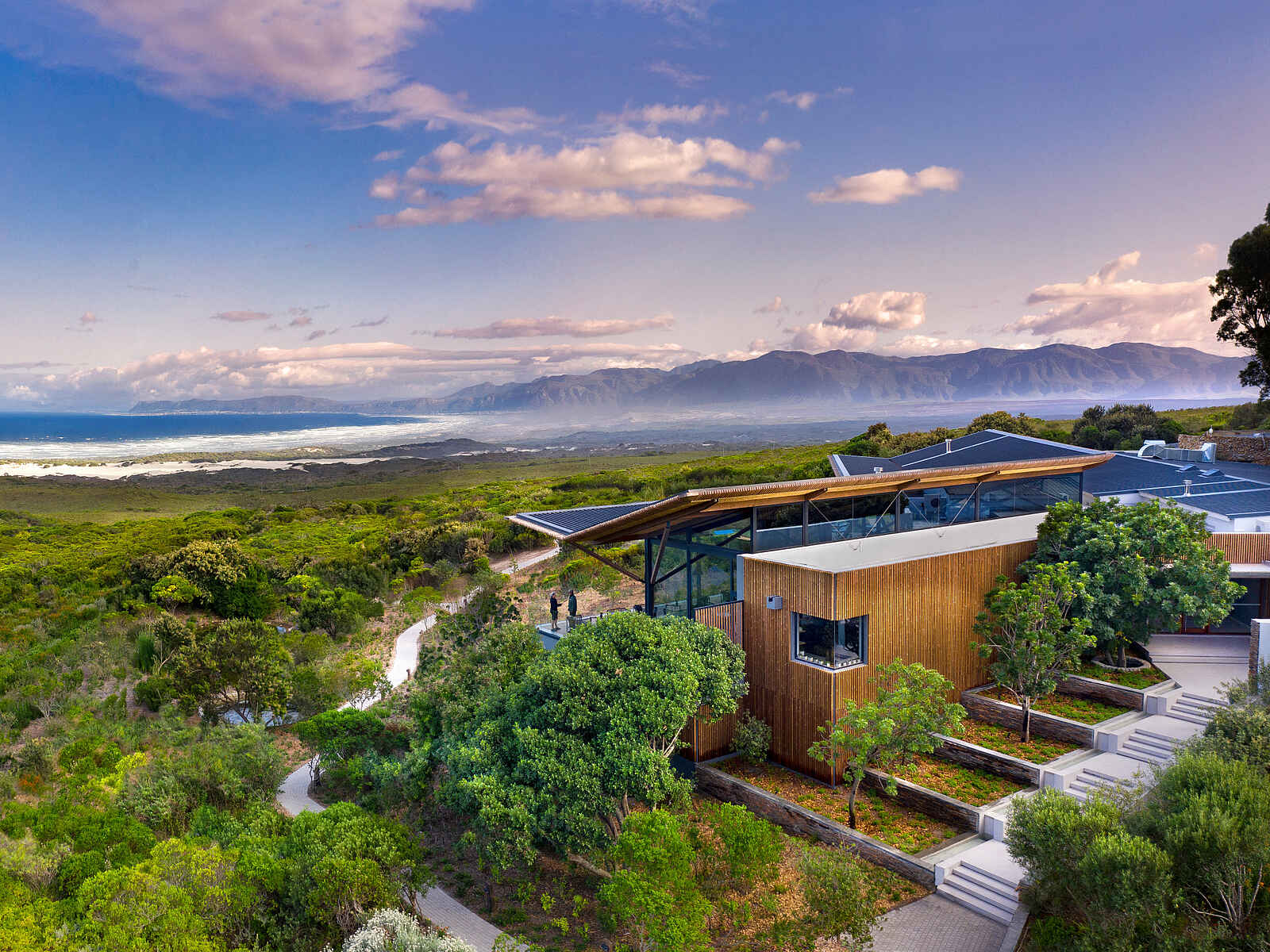 Grootbos Forest Lodge: traumhafte Lodge-Lage Grootbos Forest Lodge: traumhafte Lodge-Lage