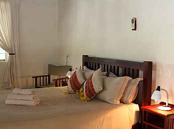 Island Safari Lodge: Doppelbett Island Safari Lodge: Doppelbett