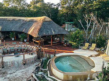 Khulu Bush Camp: Der Pool Khulu Bush Camp: Der Pool