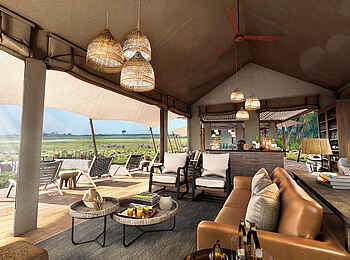 Nkasa Linyanti: Die Lounge Nkasa Linyanti: Die Lounge