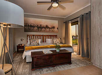 Safari House: Gästezimmer mit Doppelbett Safari House: Gästezimmer mit Doppelbett