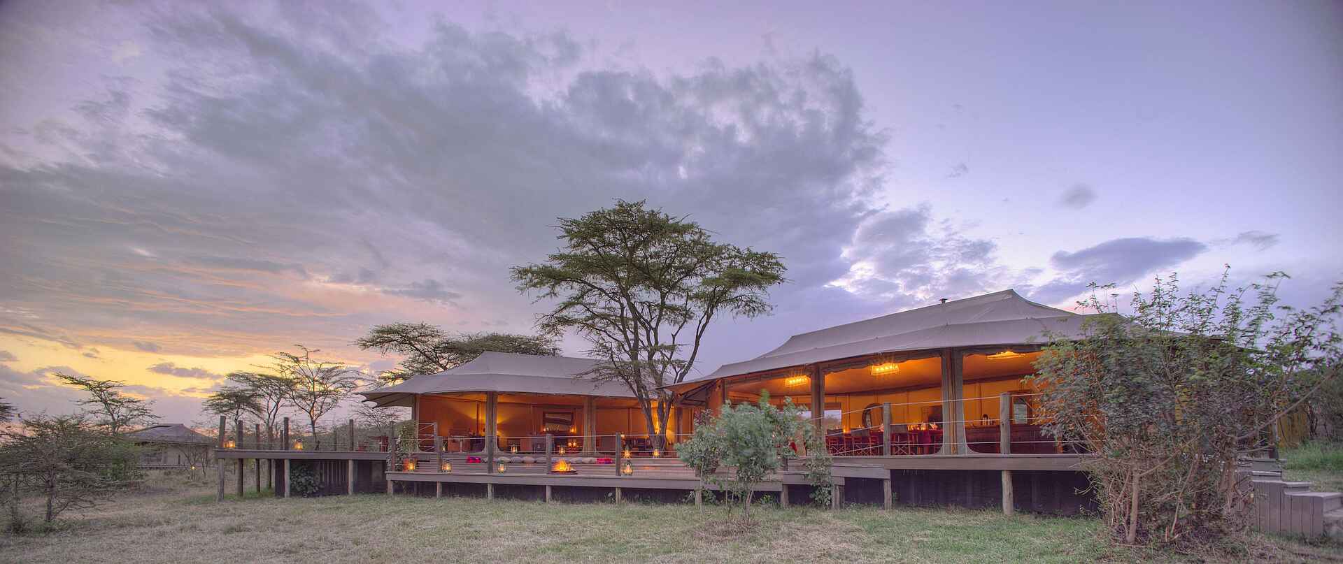 Saruni Leopard Hill: Ansicht des Camps