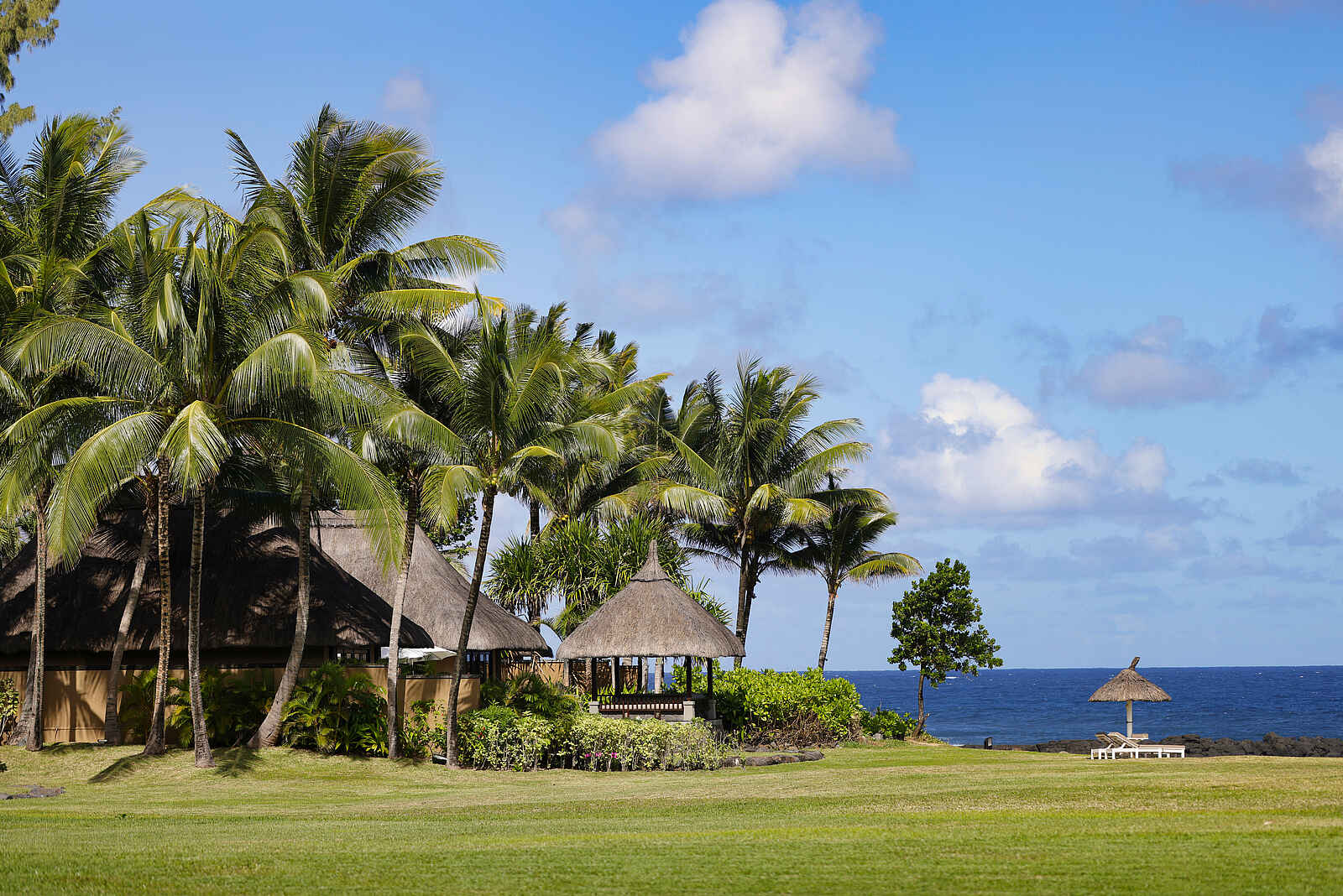 Shanti Maurice Resort & Spa: Blick auf die Oceanfront Double Suite Pool Villa Shanti Maurice Resort & Spa: Blick auf die Oceanfront Double Suite Pool Villa
