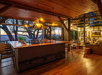 Tubu Tree Camp: Die Bar im Zentralbereich